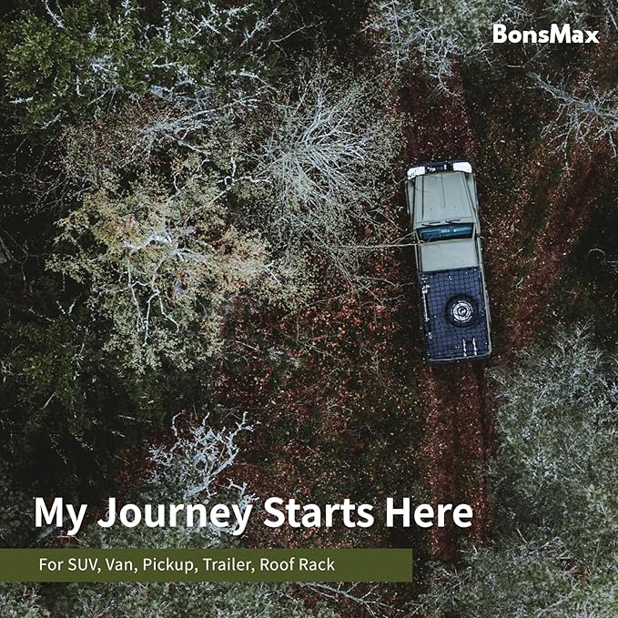 4'x6' Pickup Truck Bed Cargo Net, Heavy Duty Bungee Cargo Net Stretches to 10' x 15' Roof Rack Net with 4"x4" Mesh Grid and 12 Metal Carabiners