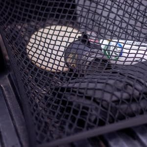 Highly Elastic Cargo Net, Simple Truck Bed Cargo Mesh Organizer, Suitable for Daily Light Loads of Trucks, 4'x4' Stretches to 7'x7' (Double Layer)