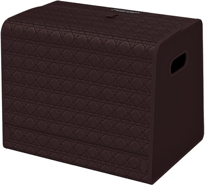 Aiuwo Trunk Organizer for Car,Car Trunk Organizer and Storage for SUV,Truck,MPV Collapsible Multi Compartment Extra Large capacity and Adjustable (Coffee Brown1, Standard)