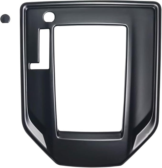 Kolya Center Console Gear Shift Panel Cover Trim Compatible with 2018 2019 2020 2021 2022 Subaru Crosstrek Impreza Accessories (Matte Black)