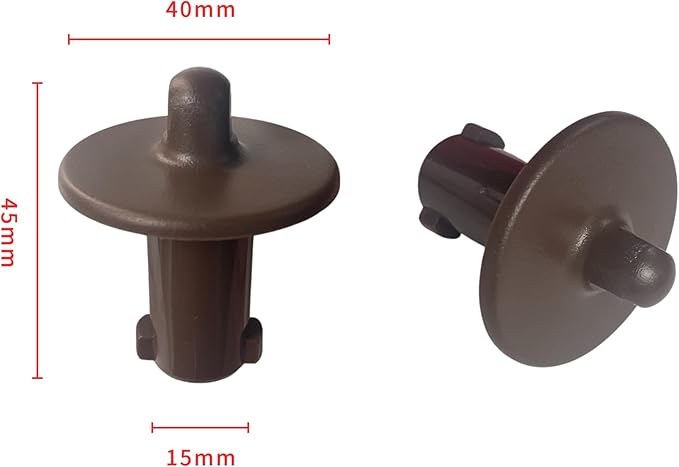 Backseat Seat Belt Guide Holder Ring Retaining Clip for Mercedes-Benz Maybach S Class 2013-2020 W222 W213 W463 (Brown)