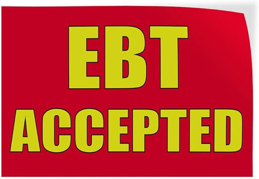 Decal Stickers Multiple Sizes Ebt Accepted Outdoor Advertising Printing Industrial Vinyl Safety Sign Label Business 7x5Inches
