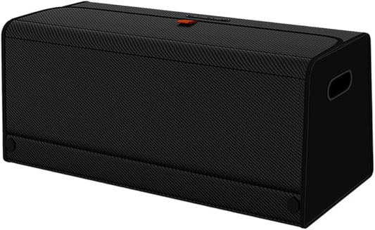 Aiuwo Trunk Organizer for Car,Car Trunk Organizer and Storage for SUV,Truck,MPV Collapsible Multi Compartment Extra Large capacity and Adjustable (Carbon Fiber, Large Pro)