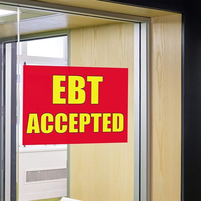 Decal Stickers Multiple Sizes Ebt Accepted Outdoor Advertising Printing Industrial Vinyl Safety Sign Label Business 24x18Inches
