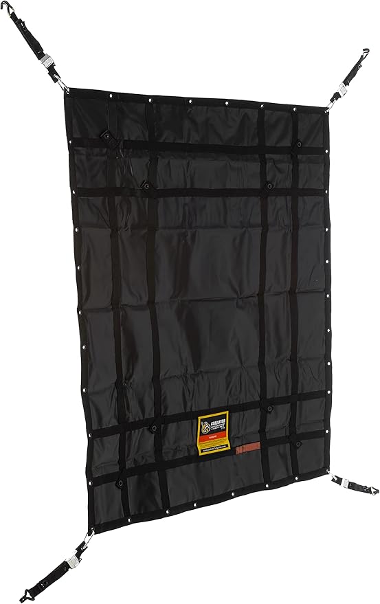 Waterproof Gladiator Cargo Net - Heavy Duty Truck Cargo Net Tarp (SGW-100) Small: 4.75' x 6'