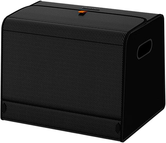 Aiuwo Trunk Organizer for Car,Car Trunk Organizer and Storage for SUV,Truck,MPV Collapsible Multi Compartment Extra Large capacity and Adjustable (Carbon Fiber, Standard)