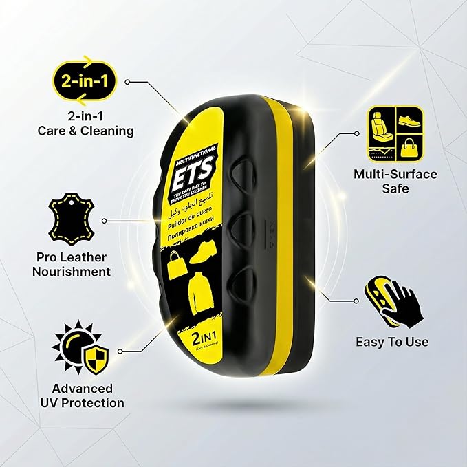 Car Interior Detailer Cleaner,UV Protection for Dashboard,Seat,Door Panel and Console,Safe on Leather,Vinyl and Plastic,Restore Color And Rejuvenate,Easy To Shine,Press Then Wipe Conditioner