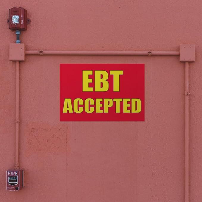 Decal Stickers Multiple Sizes Ebt Accepted Outdoor Advertising Printing Industrial Vinyl Safety Sign Label Business 7x5Inches