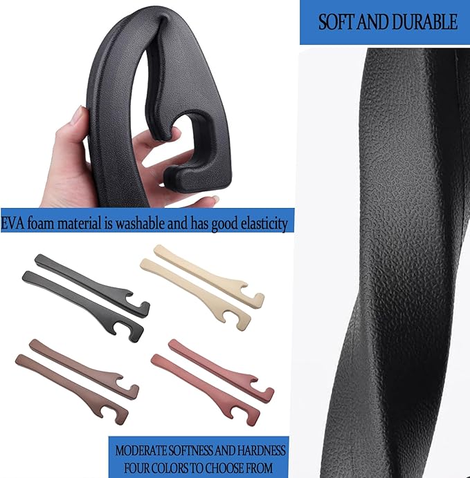 2Pcs Car Seat Gap Filler Set,Seat Gap Organizer, No Drop Seat Guard,Car Seat Accessories,Drop seat Gap fillers Between Seat and Console Stop Things from Dropping (Claret 2Pcs)