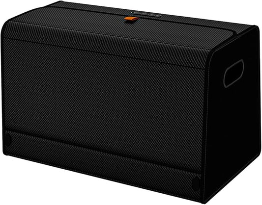 Aiuwo Trunk Organizer for Car,Car Trunk Organizer and Storage for SUV,Truck,MPV Collapsible Multi Compartment Extra Large capacity and Adjustable (Carbon Fiber, Large)