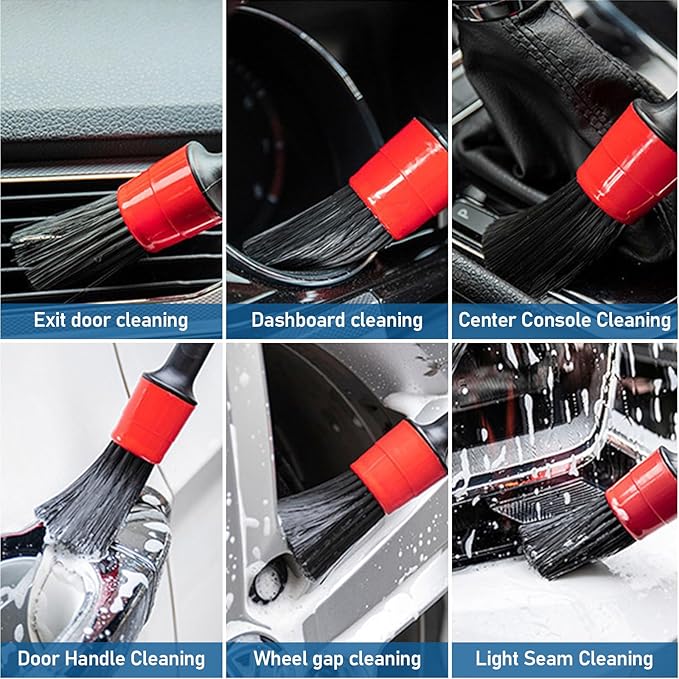 Tornado Car Cleaning Air Blow Gun – High Pressure Interior Detailing Tool with 360° Swivel Nozzle, Pneumatic Dust Blower for Auto Carpet Seats Dashboard Console Cleaning.