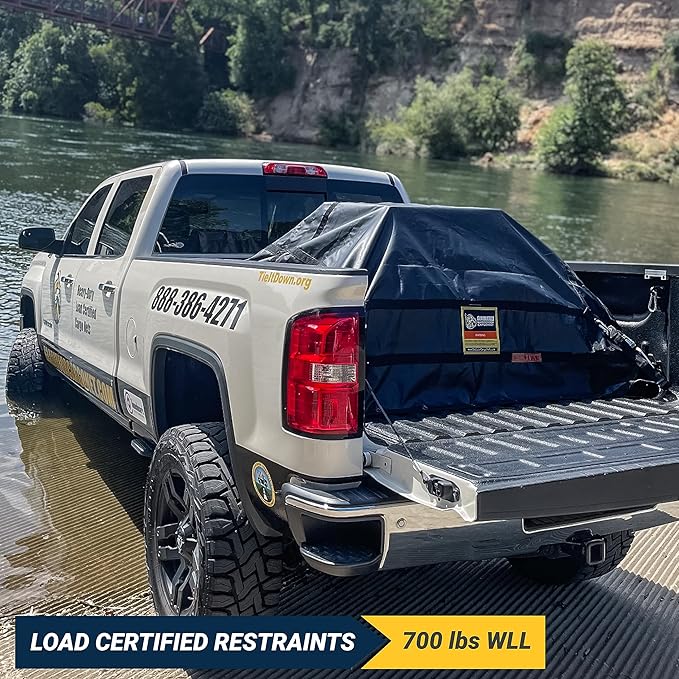 Waterproof Gladiator Cargo Net - Heavy Duty Truck Cargo Net Tarp (SGW-100) Small: 4.75' x 6'