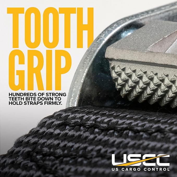 US Cargo Control E Track Cargo Nets for Trailers 82" x 82" (3-Pack), Adjustable Heavy Duty Cargo Net with Cambuckles for E-Track and X-Track Systems, 8" x 8" Holes, Use in Trailers and Box Trucks