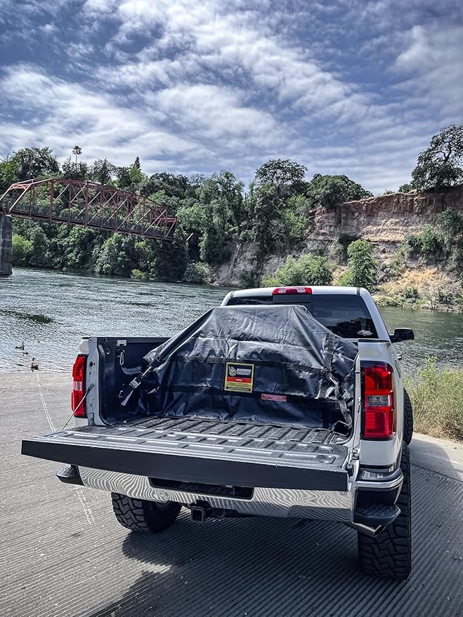 Waterproof Gladiator Cargo Net- Heavy Duty Truck Cargo Net Tarp (LGW-100) Medium: 8.75' x 10'