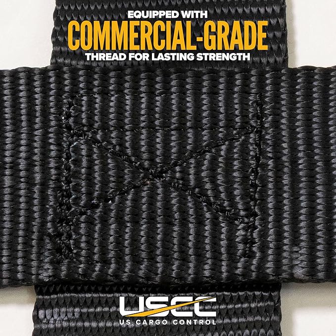 US Cargo Control E Track Cargo Nets for Trailers 82" x 42" (3-Pack), Adjustable Heavy Duty Cargo Net with Cambuckles for E-Track and X-Track Systems, 8" x 8" Holes, Use in Trailers and Box Trucks